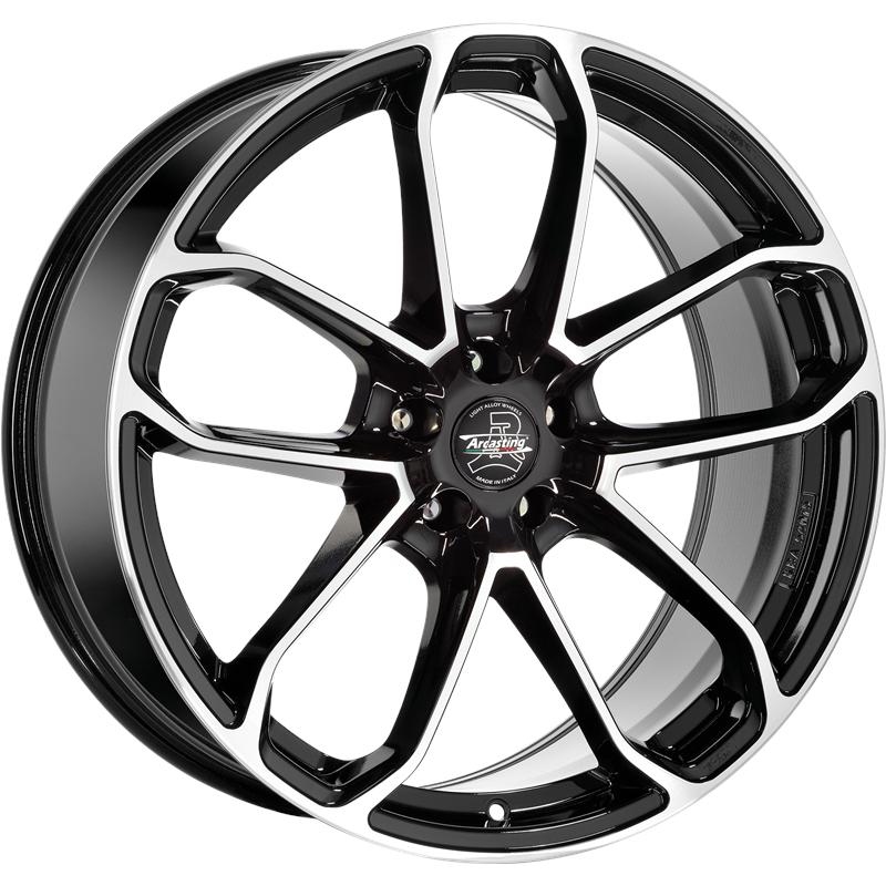 CAESAR BLACK POLISHED 5 foriAudi Q7 2020
