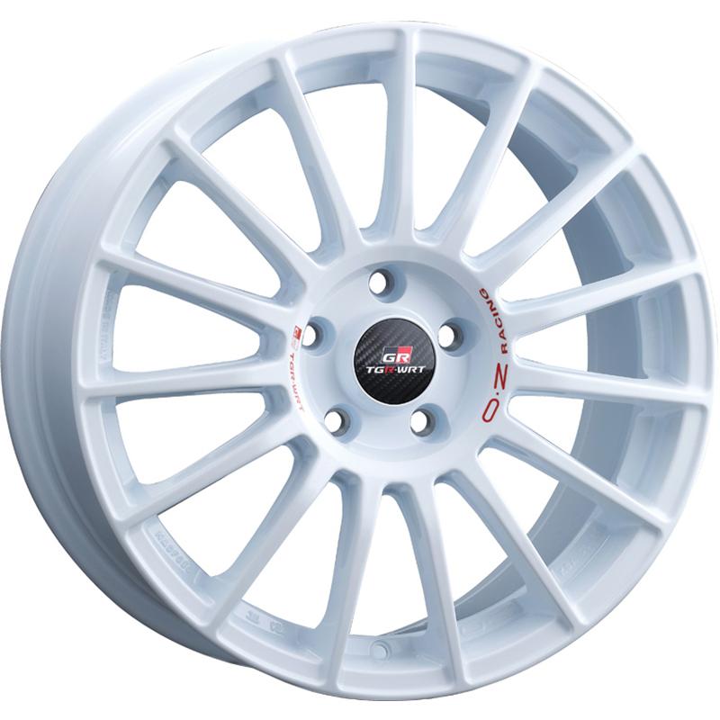 SUPERTURISMO TGR-WRT RACE WHITE RED LETTERING 5 foriLexus Rc 2014